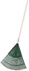 18 PACK AMES GREEN THUMB 24" POLY LAWN LEAF RAKE RAKES