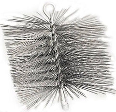 (8) Imperial BR0302 12" x 12" Square Premium Single Spiral Wire Chimney Brushes