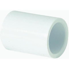 (30) Genova Products 30115  1-1/2" White Slip x Slip Schedule 40 Pipe Couplings