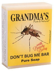 Grandma's 67023 2.15 oz Natural / Kid Safe Don't Bug Me Mosquito Soap Bars