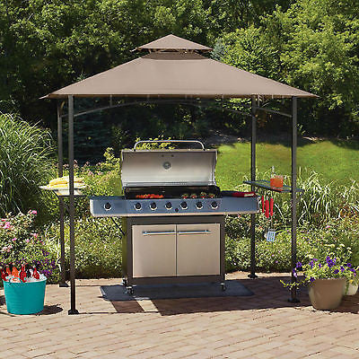 Four Seasons Courtyard Grill Gazebo with LED Lights