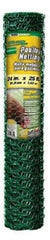 Midwest 308452B 24" x 25' ft Green 1" PVC Coated Poultry Netting Chicken Wire Fencing