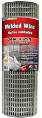 Midwest 309221A 24" x 25' 14 Gauge Galvanized Welded Wire 2" x 1" Mesh Fencing