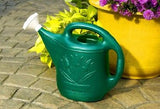 Novelty Mfg 30301 2 Gallon , 8L Green Plastic Watering / Sprinkling Cans - Quantity of 2