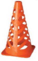 Franklin 3130S1 4 Pack 9" Flexible Collapsible Orange Soccer All Sports Cones - Quantity of 6 (4) packs