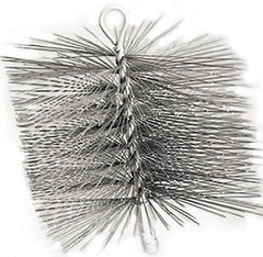 Imperial Mfg BR0302 12" x 12" Square Premium Single Spiral Wire Chimney Brush