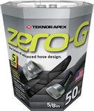 Teknor-Apex 4001-50 Zero-G 50' 5/8" Kink-Free Black Water Garden Hose - Quantity of 6
