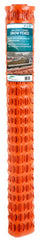Hanes Geo Components 38314 4' x 50' Roll Of Orange Heavy Duty Plastic Snow Fence