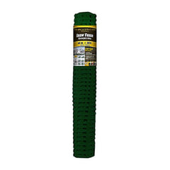 Midwest Air 889221A 4' x 50' Roll Of Green Plastic Safety Snow Fence