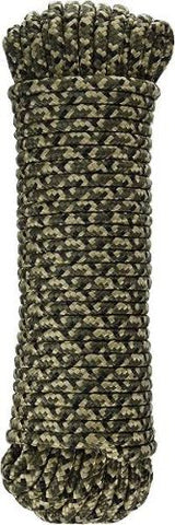 Tru-Guard 642851 Roll Of 3/8" x 100' Foot Camouflage Polypropylene Rope - Quantity of 10