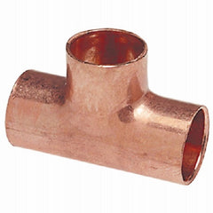 Nibco W01730T 1" x 1" x 3/4" Copper Tee Plumbing Fittings - Quantity of 5