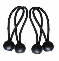 ITM ACC-BALL-0408 4-Count 8" Inch Black Ball Bungee Straps