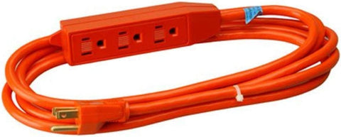 Master Electrician 04003ME 3 ft 16/3 3' Outlet Indoor Grounded Extension Cord - Quantity of 12