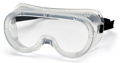 Tru-Guard G201T-TV Clear Perforated Anti-Fog Impact Safety Goggles