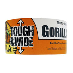 Gorilla 6025302 2.88" x 25 Yard Roll Of White Tough & Wide Tape