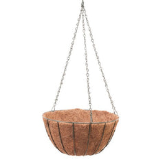 Panacea 88503GT 14" Green Round Growers Hanging Basket Pot / Planter 