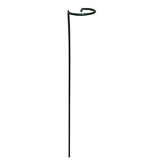 Midwest PP24GT 24" x 2" Green Single Loop Metal Plant Supports