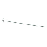 Panacea 89330GT 24" x 2.3" Green Steel PVC Coated Plant Support Stake - Quantity of 48