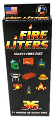 Fire Liters 10836 36-Pack Of Fire Lighter Starter Cubes