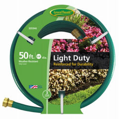 Green Thumb GTR5850 50' Foot x 5/8" Inch Light Duty Nylon Reinforced Garden Hose