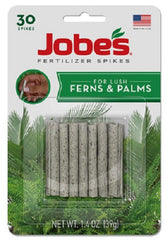 Jobe's 05101 30 Pack Of 16-2-6 Fern & Palm Fertilizer Spikes