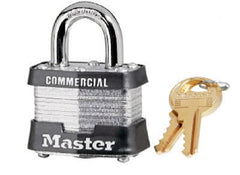 Master Lock 3KA-3210 1-1/2 Inch Commercial Keyed Alike Laminated Keyed Padlock