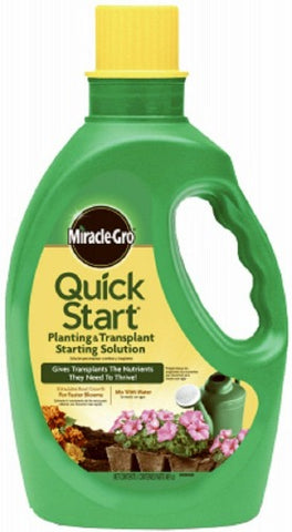 Scotts Miracle Gro 2005562 48 oz 4-12-4 Quick Start Liquid Plant Food Fertilizer - Quantity of 2