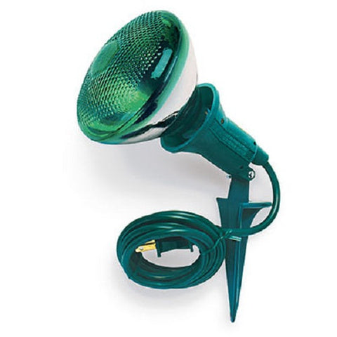 Master Electrician 05706ME 18/2 Green Outdoor Floodlight Spotlight Holder - Quantity of 6