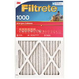 3M AL12-4 24" x 24" x 1" Red MPR 1000 Filtrete 3 Month Disposable Pleated Air Filter - Quantity of 4