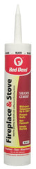 Red Devil 0466 10.1 oz Tube Of Black Fireplace & Stove Repair Sealant