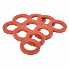Zhejiang 50021 10-Pack Of Red Rubber Garden Hose Replacement Washers