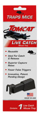 Tomcat 0362010 Single Live Catch Non Toxic Reusable Mouse Trap