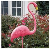 Union 62565 Realmingo 52" Original Featherstone Pink Plastic Lawn Flamingo - Quantity of 2