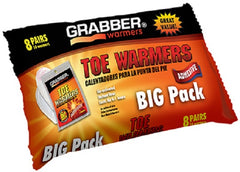 Grabber Warmers TWES8 8 pair pack Instant Heat Toe Warmers