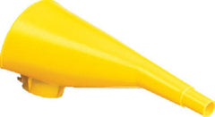 Eagle F-15 Justrite Yellow Type I Safety Fuel Container Funnel