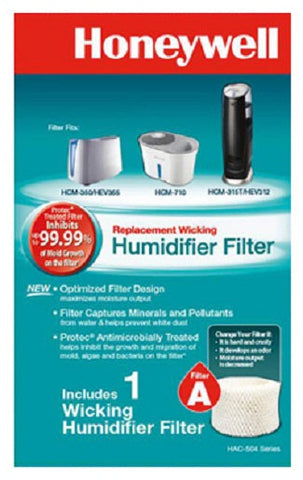 Honeywell HAC504PF1 HAC-504 Series Replacement Humidifier Filter A - Quantity of 4