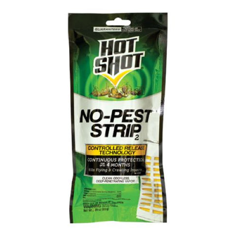 Hot Shot HG-5580 No Pest Strip Flying & Crawling 4 Month Insect Killer - Quantity of 5