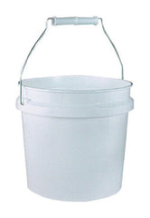 Leaktite 001G01WH024 White 1 Gallon Plastic Pail / Bucket With Handle