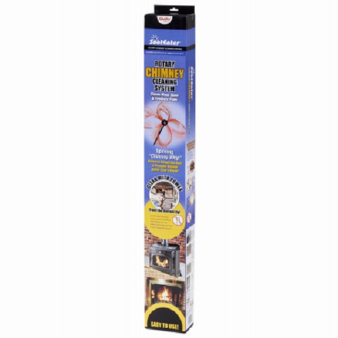 SootEater RCH205-B Rotary Chimney Creosote Cleaner Cleaning System - Quantity of 1