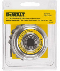 DeWalt DW4910 3 Inch Carbon Steel Knotted Wire Cup Brush