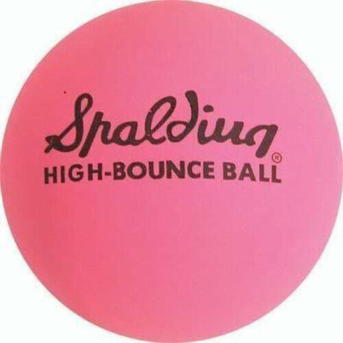 Spalding 51-153 Small Pink High Bounce Balls Stoop Ball Stickball Hit Penny - Quantity of 48