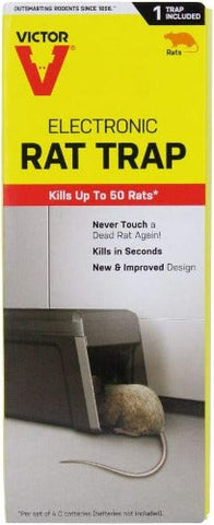 Victor M241 Indoor Electronic Rat & Mouse Trap - Quantity of 3