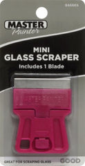 Master Painter GSM Pocket Size Mini Glass / Window Razor Scraper With Blade