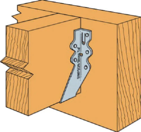 Simpson Strong Tie LU26 20 Gauge Steel 2" x 6" Face Mount Joist Hanger - Quantity of 75