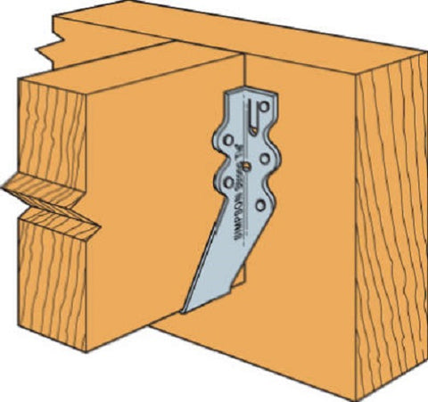 Simpson Strong Tie LU26 20 Gauge Steel 2" x 6" Face Mount Joist Hanger - Quantity of 25