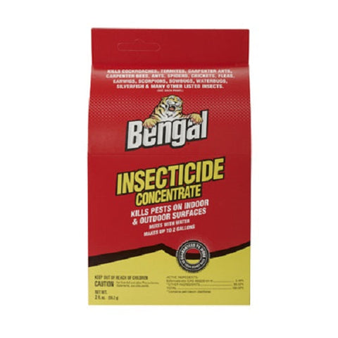 Bengal 33100 2 oz Concentrated Roach Flea Tick Ant Spider Insecticide - Quantity of 6