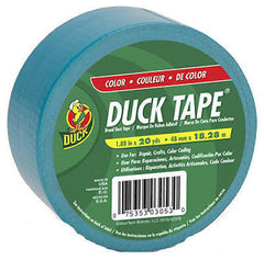 Duck Tape 1265020 1.88"x60' AQUA COLOR DUCK DUCT TAPE - Quantity of 6 rolls