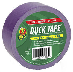 DuckTape 283138 1.88" x 20 Yards Purple All Purpose Duct Tape - Quantity of 12