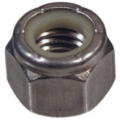 10-24, Stainless Steel, Nylon Insert Lock Nut