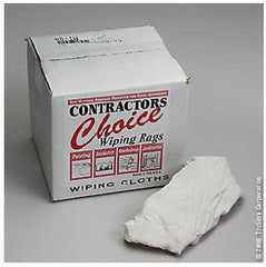 Painters Choice 6414-05-TS 5 LB WHITE COTTON PAINTER WIPING RAGS CLOTHS - Quantity of 1 box